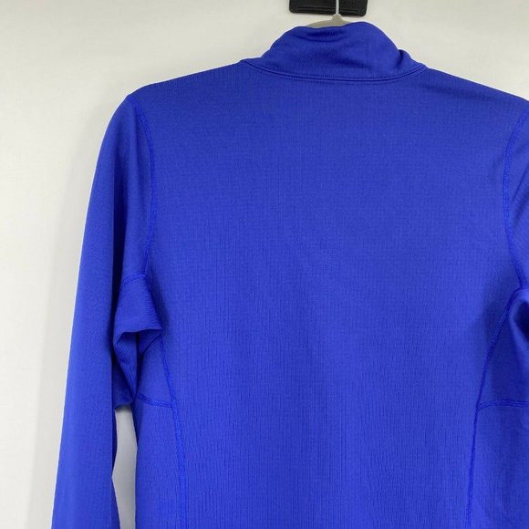 Patagonia Midweight Capilene Baselayer 1/2 Zip Pullover Shirt Blue Women's Small - Picture 6 of 10